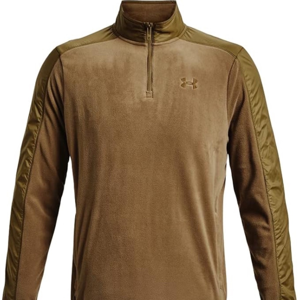 Mens Underarmour 1/4 zip polartech storm fleece